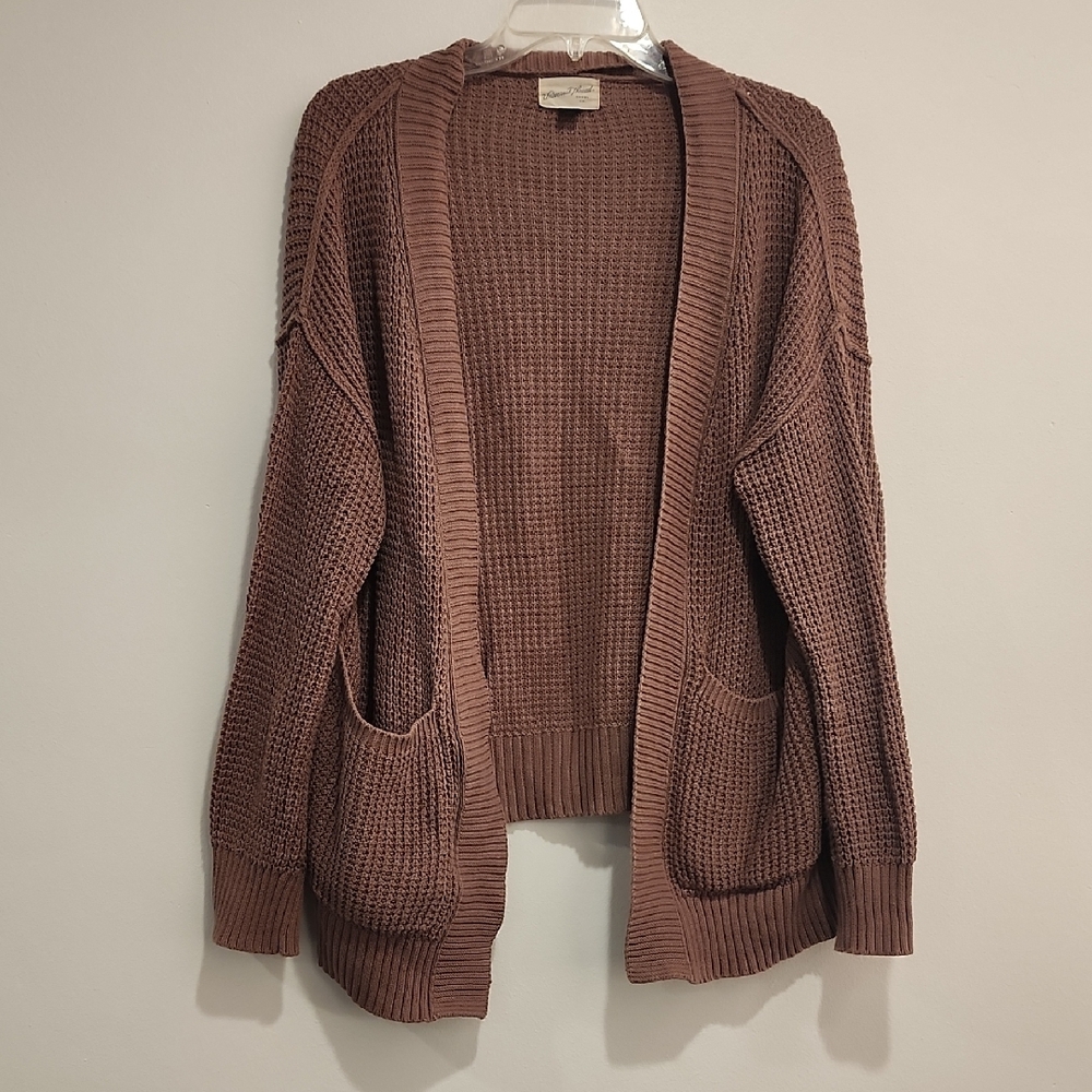 Universal Thread Brown Oversized Cardigan Sweater